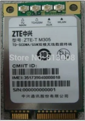 M305 Mini PCI-E 3G TD-SCDMA/HSPA GPRS GSM EDGE сетевая карта 100% Новый оригинальный дистрибьютор для