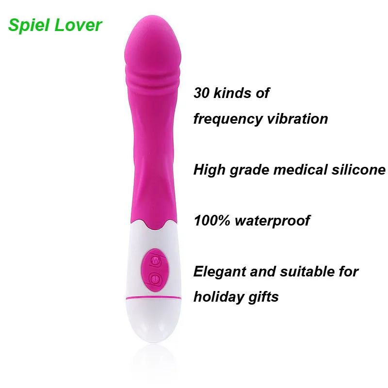 Spiel Lover 30 скоростей G spot большой фаллоимитатор вибраторы для женщин Стимуляция