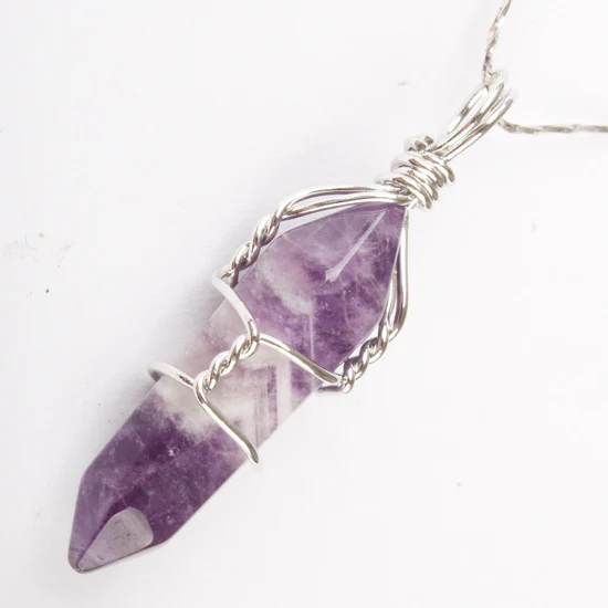 Amethyst Микс Кристалл Камень Опал Малахит Лапис Зеленый Хаулит Камень Оникс розовый кварц, Сердолик Граненый Шарик Твининг кулон 1 шт - Окраска металла: Amethyst