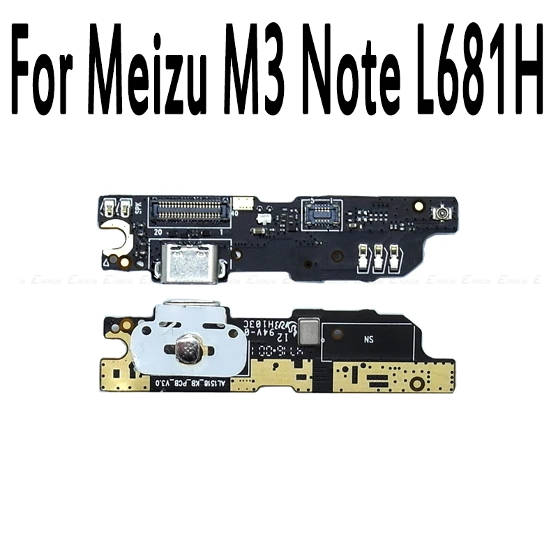 Новинка для Meizu M3 Note L681h зарядное устройство микро usb-порт для док-станции Разъем для зарядки гибкий кабель с микрофоном