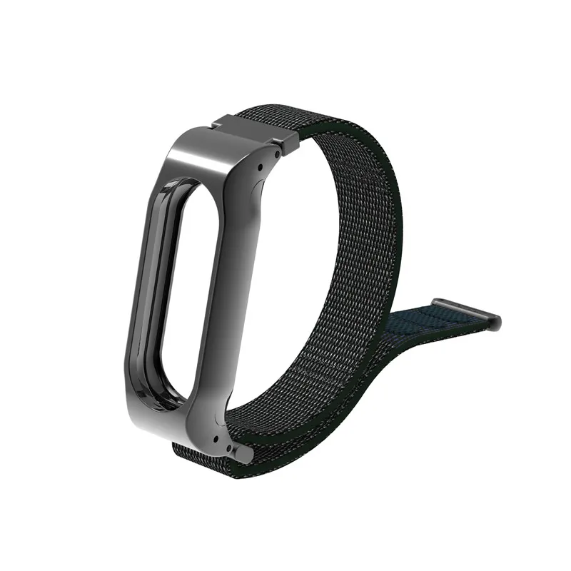 Mi Band 2 ремешок нейлоновая петля для Xiaomi mi Группа 2 браслет mi Band 2 OLED Ремешок Браслет