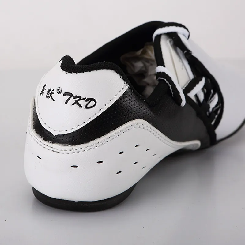 Обувь для тхэквондо хорошего качества WTF искусственная кожа дышащая защита обувь