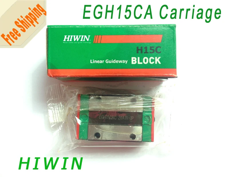 3 ШТ. Hiwin EGH15CA Подшипники Линейные Направляющие Блок Оригинал Тайвань HIWIN