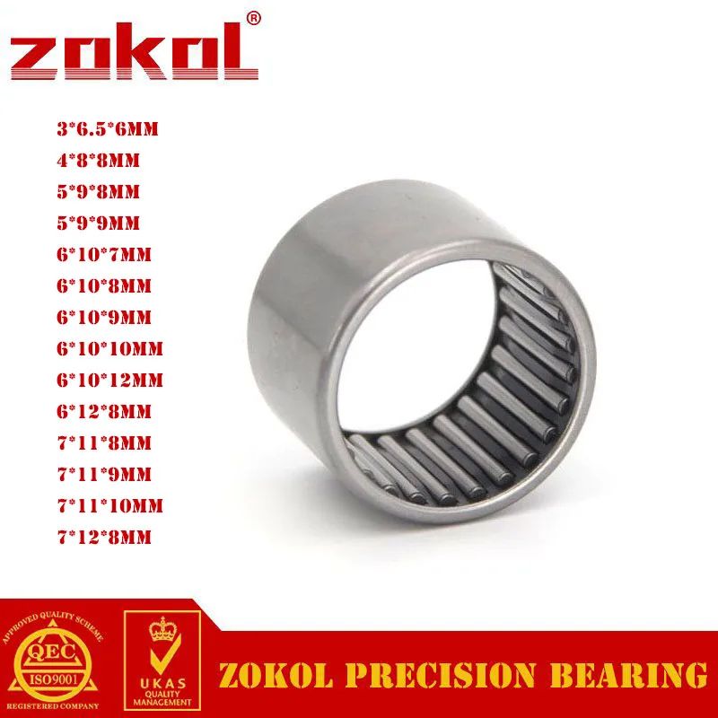 ZOKOL HK0306 HK0408 HK0508 HK0509 HK0607 HK0608 HK0609 HK0610 HK0612 HK0708 HK0709 стационарный игольчатый роликовый