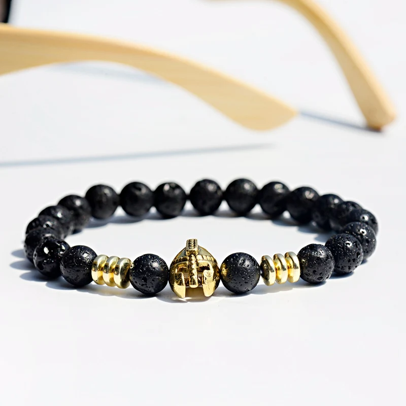 Роскошная корона спартанского воина шлем гладиатора мужской браслет