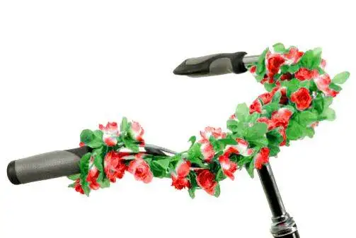 Велосипедный руль цветочное украшение велосипед ROSWHEEL красочный практичный
