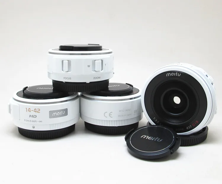 Новый зум объектив Meitu 14 42 F3.5 5.6 ASPH OIS для камеры Panasonic Olympus Micro 4/3 SLR G70 GH4 GH5 GF3