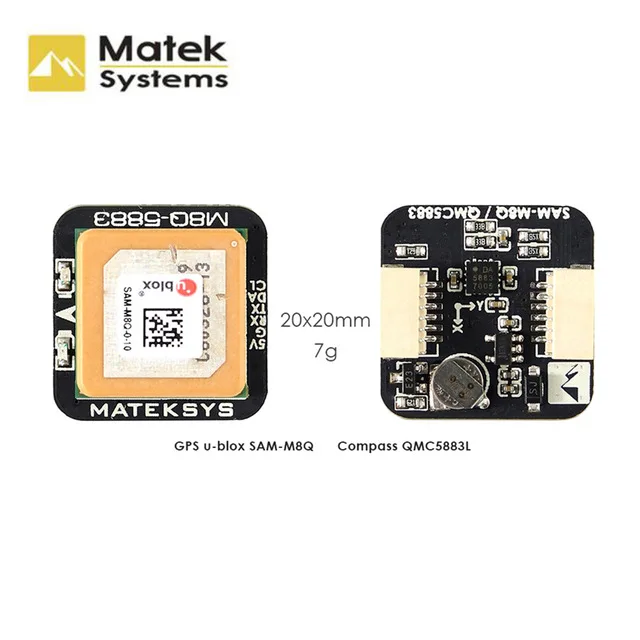 Оригинальный Квадрокоптер Matek System GPS и QMC5883L с модулем компаса для FPV Racing Drone