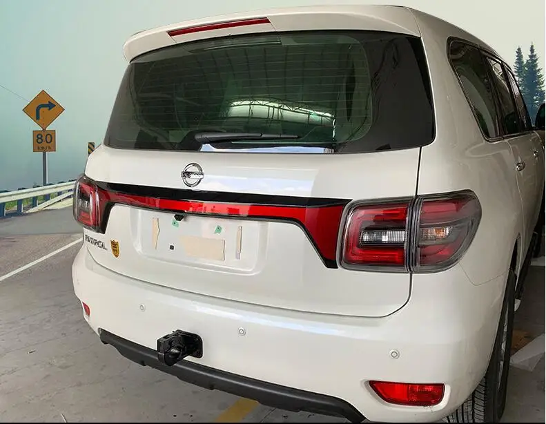 ABS краска заднего крыла багажник спойлер для Nissan PATROL Y62 2012 2013 по EMS