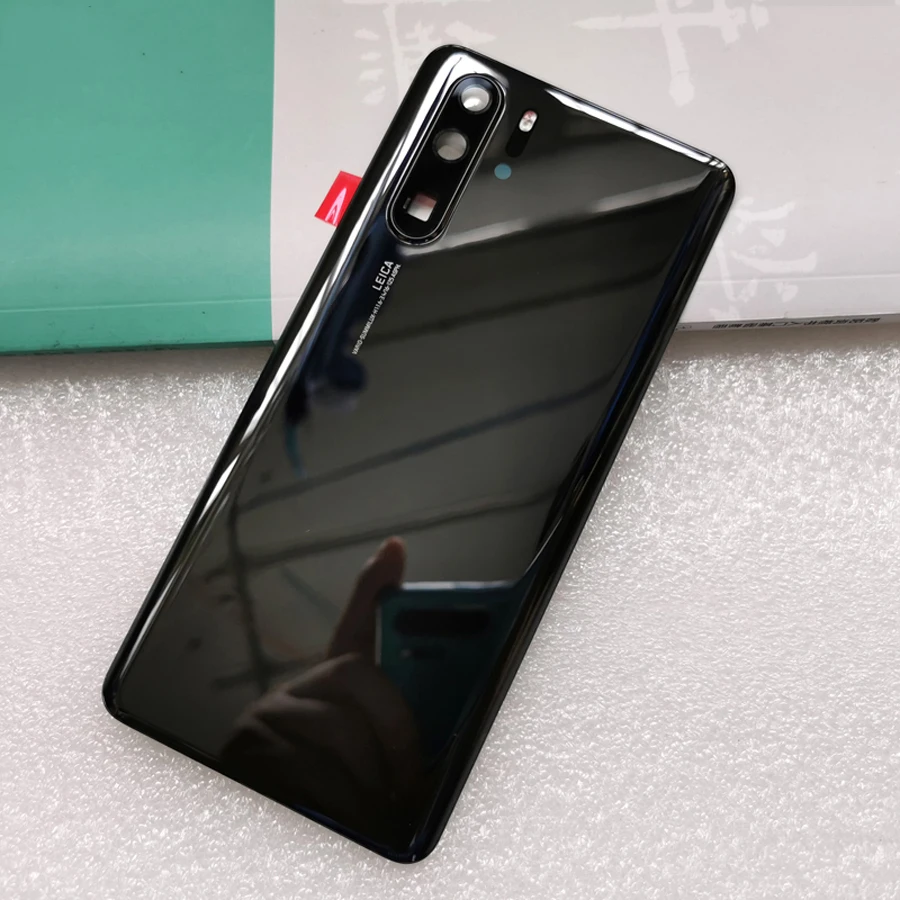 Оригинальная задняя крышка батарейного отсека для huawei P30 Pro p30pro Задняя стеклянная крышка корпуса задняя крышка+ Замена объективов камеры