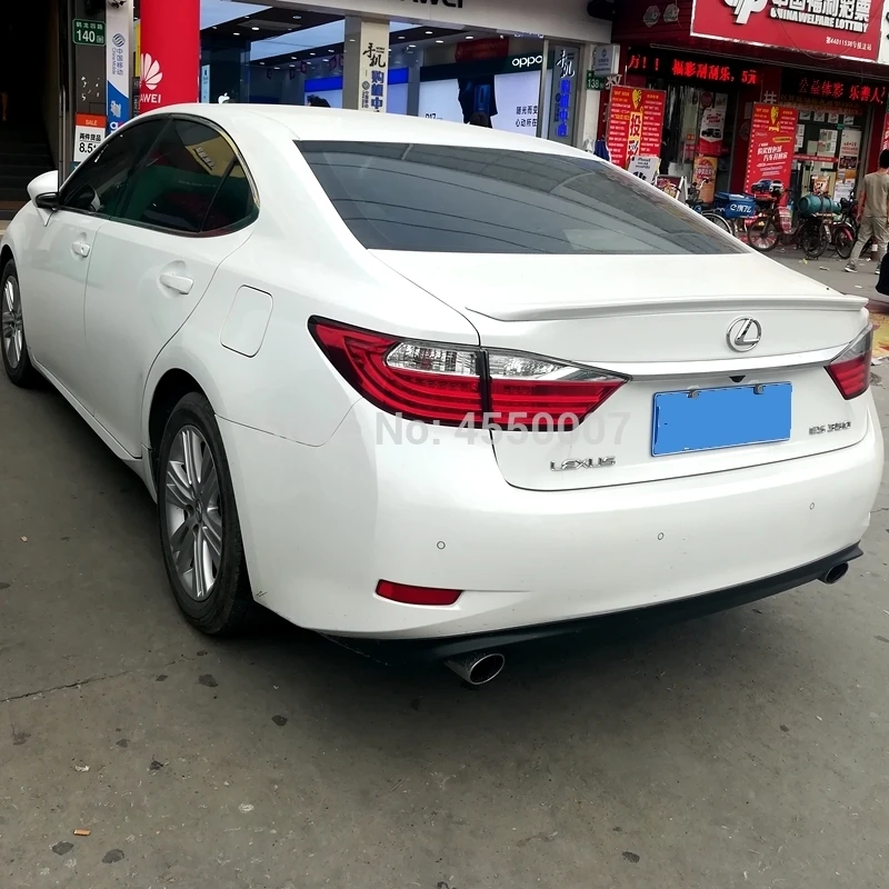 Высокое качество ABS Материал Неокрашенный заднее крыло автомобиля Спойлер для