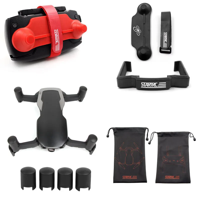 STARTRC DJI Mavic Air Аксессуары Пропеллер Зажим крышка двигателя джойстики защита экрана