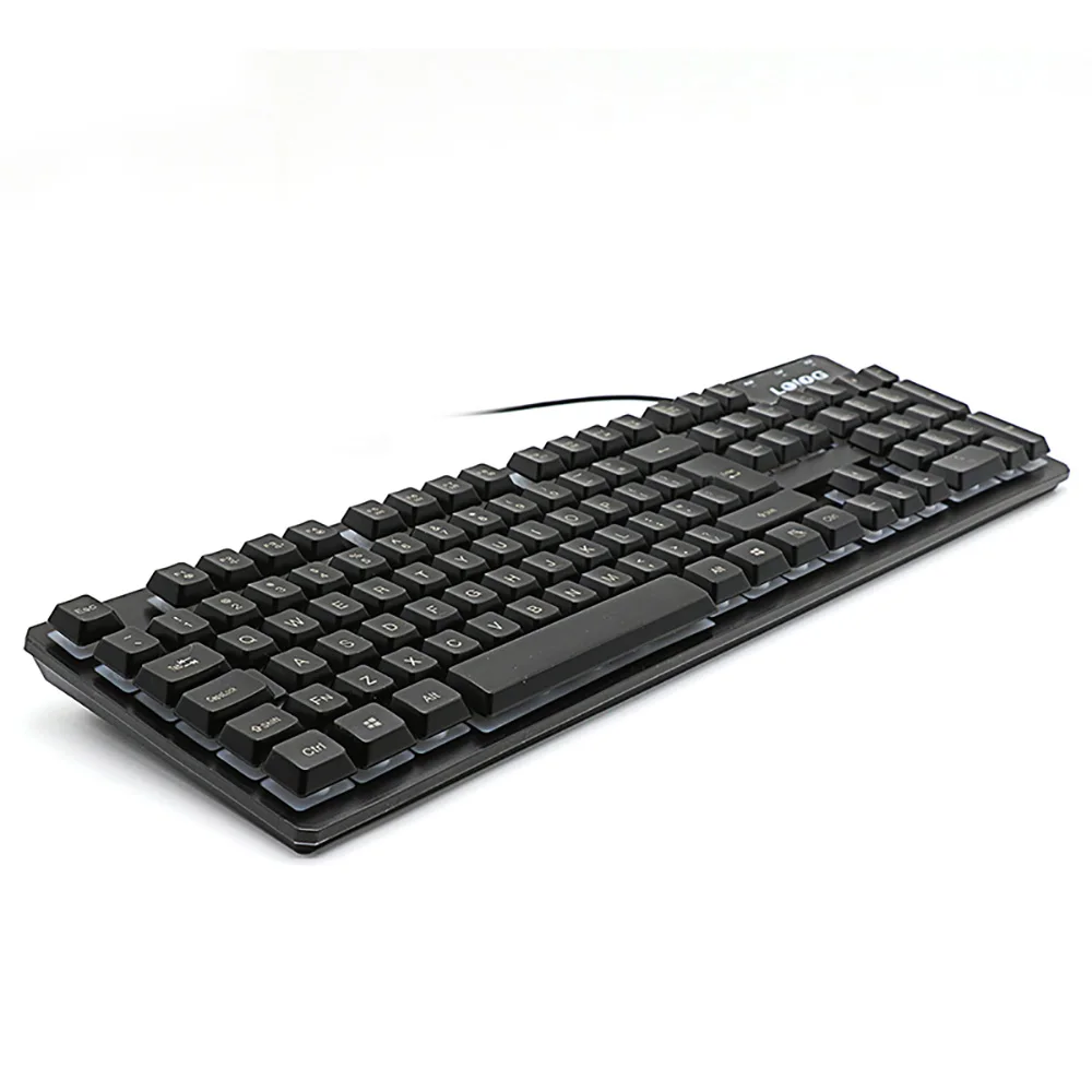 Teclado Gamer USB подсветкой Планшеты Gaming Keyboard Key Новый Водонепроницаемый Проводная