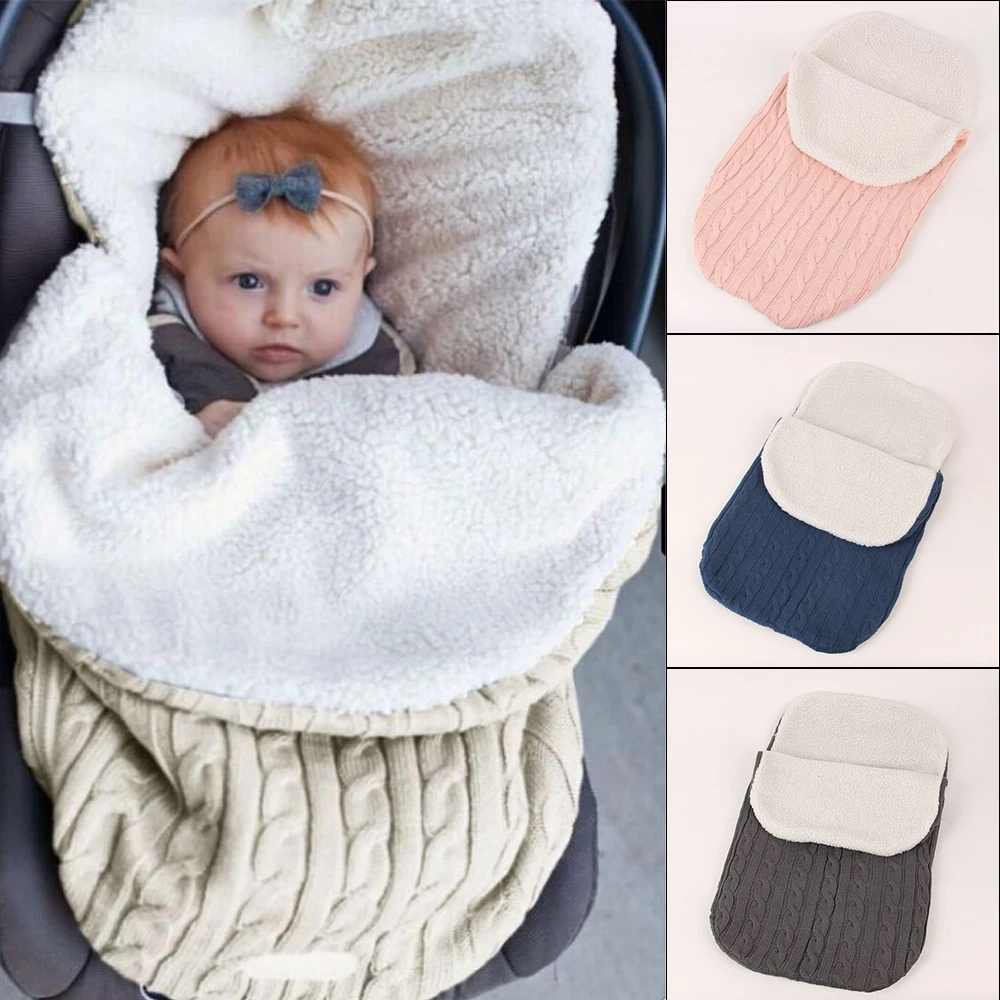 YoyaPlus YoyoStroller спальный мешок для ног толстый детский Пеленальный конверт
