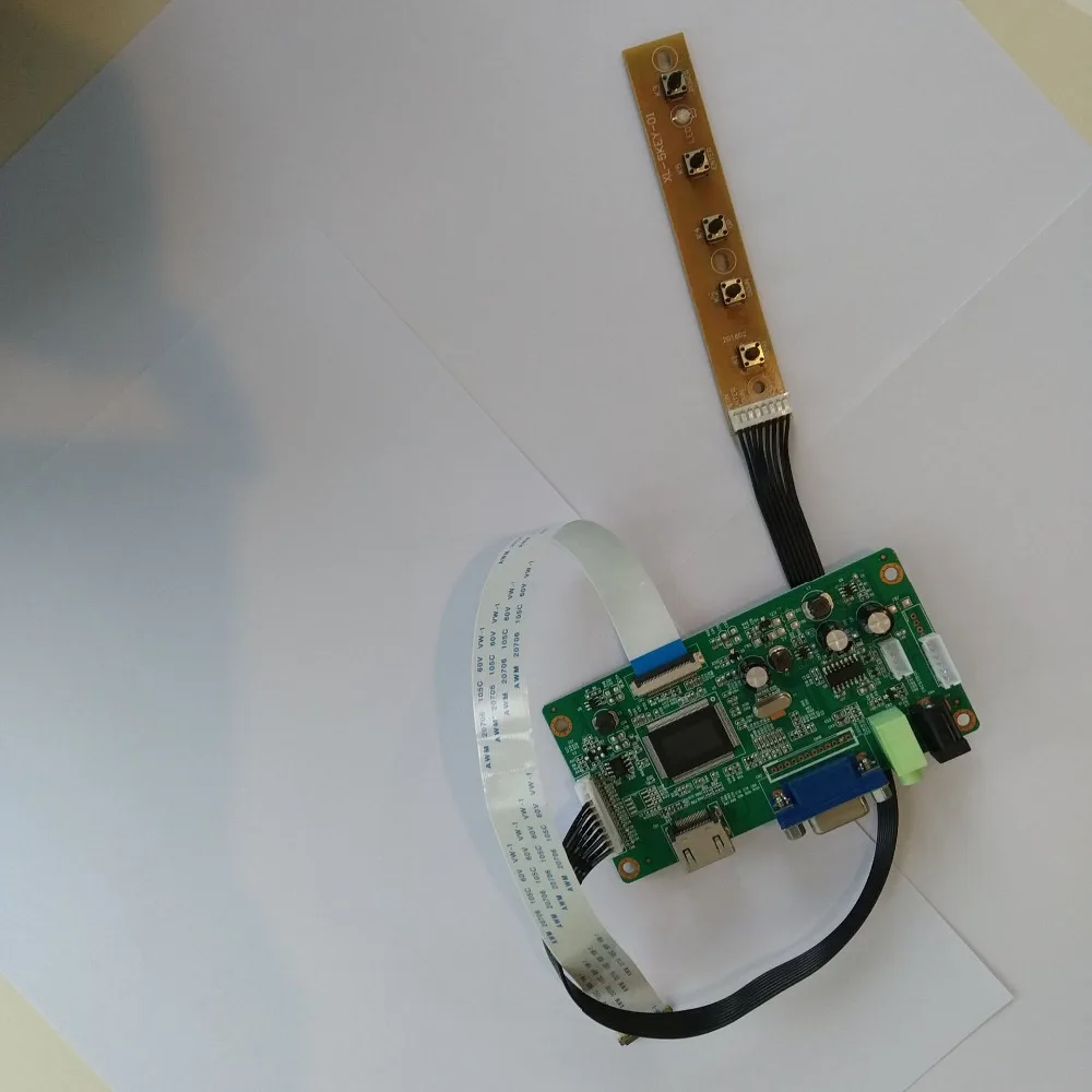 Плата контроллера VGA EDP LED LCD HDMI дисплей для NV140FHM N41/N43 30pin 1920X1080 панель