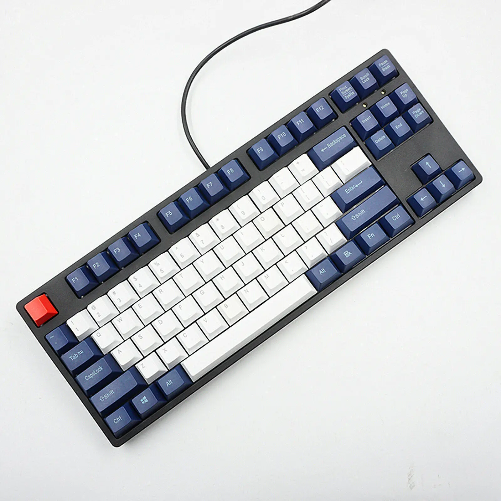 87/104 клавиш Королевский Темно-Синий стиль толстый PBT ключ крышка OEM высота ANSI s для