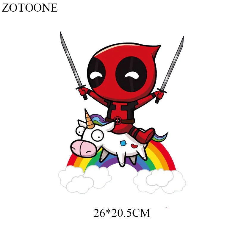 ZOTOONE мультяшное оформление наклейки из железа на одежду теплопередающие аппликации сделай сам украшение