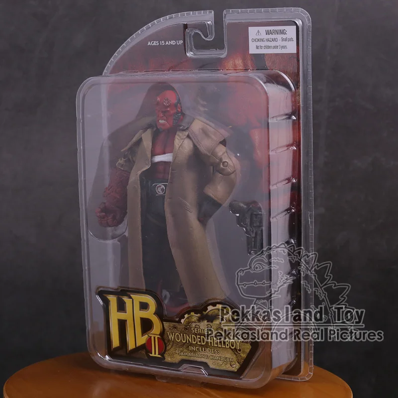 MEZCO Hellboy ПВХ фигурка Коллекционная модель игрушки " 18 см