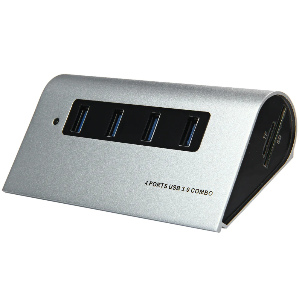 Usb-концентратор usb-разветвитель Leadzoe с 4 USB 3 0 портом концентратора и SD/Micro SD/TF