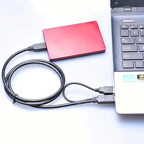 Черный двойной USB-кабель A-Micro-B 3 0 Y для Samsung Galaxy S5 Note USB-концентратор | Компьютеры и