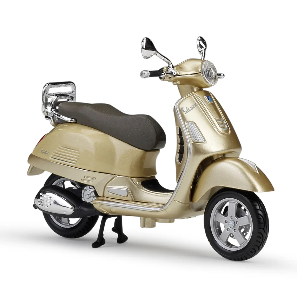Модели мотоциклов Maisto 1:18 VESPA GTS 300 2017 модель велосипеда база литые мото детская