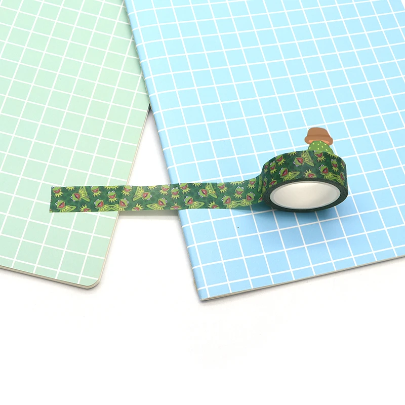 2 шт./лот Kermit лягушка Скрапбукинг наклейка s DIY Бумага Декоративная наклейка для книги Ins стиль васи ленты клейкая лента S6