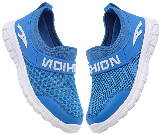 Летняя обувь для девочек сетевая сетчатая дышащая детская весна и осень