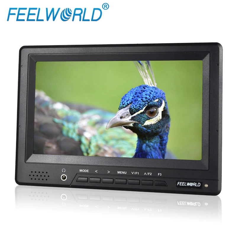 Feelworld FW678 HD/O 7 дюймов Камера поле монитор HDMI с пиковый Focus Assist фотографии Топ видео