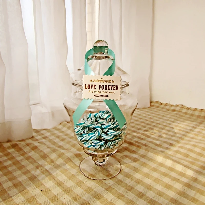Высококачественные стеклянные бутылки для домашнего декора банки конфет