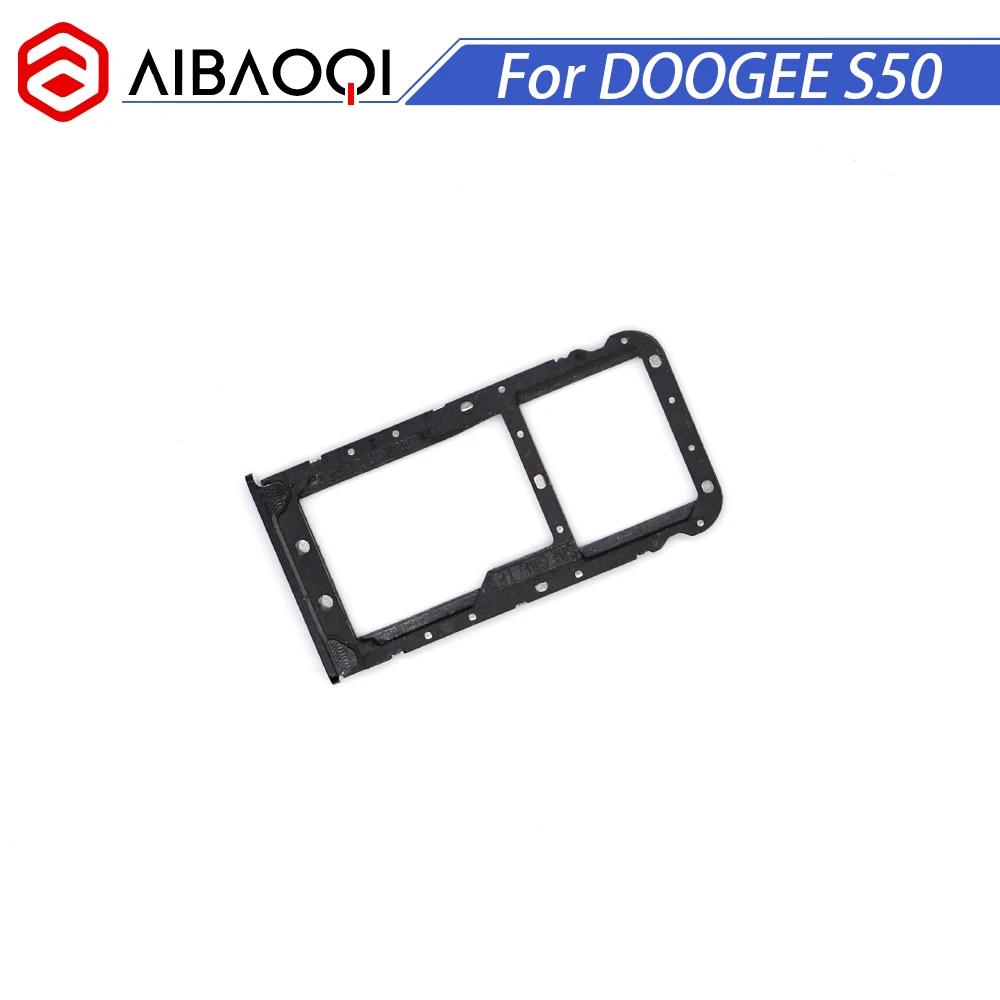 AiBaoQi новый оригинальный держатель для sim карты Doogee S50 100% лоток со слотом сим