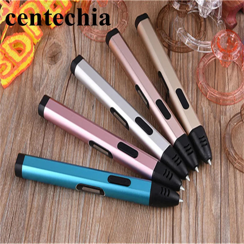 3d ручка Centechia DIY для принтера с бесплатной оригинальной коробкой и базой ручек