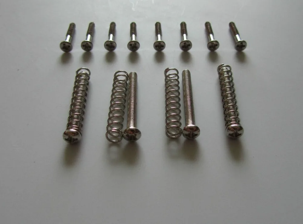 Набор Шурупов Humbucker кольцо для звукоснимателя крепежные шурупы хром|screw chrome|kit
