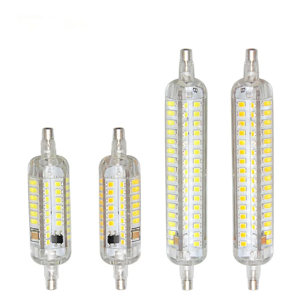 R7s Led 118 мм 78 5 Вт 10 SMD 2835 Ac 220 В 230 Замена галогенной лампы|Светодиодные лампы и