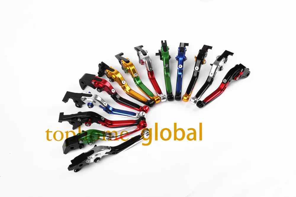 Складные Выдвижные рычаги тормозной муфты для Triumph SPEED TRIPLE R 2012-2015 серый цвет 2014