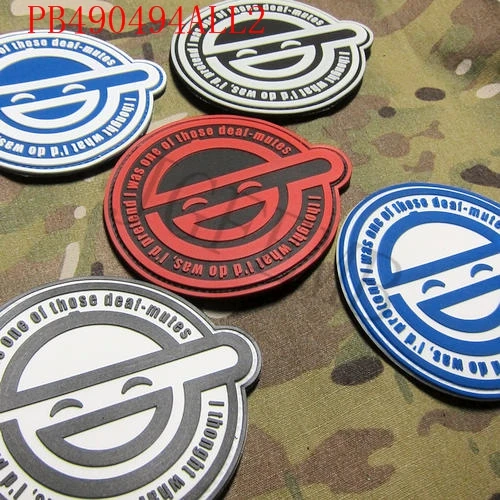 Призрак в Ракушке автономный комплекс Смеющийся человек 3D ПВХ пластырь 9 см * 8