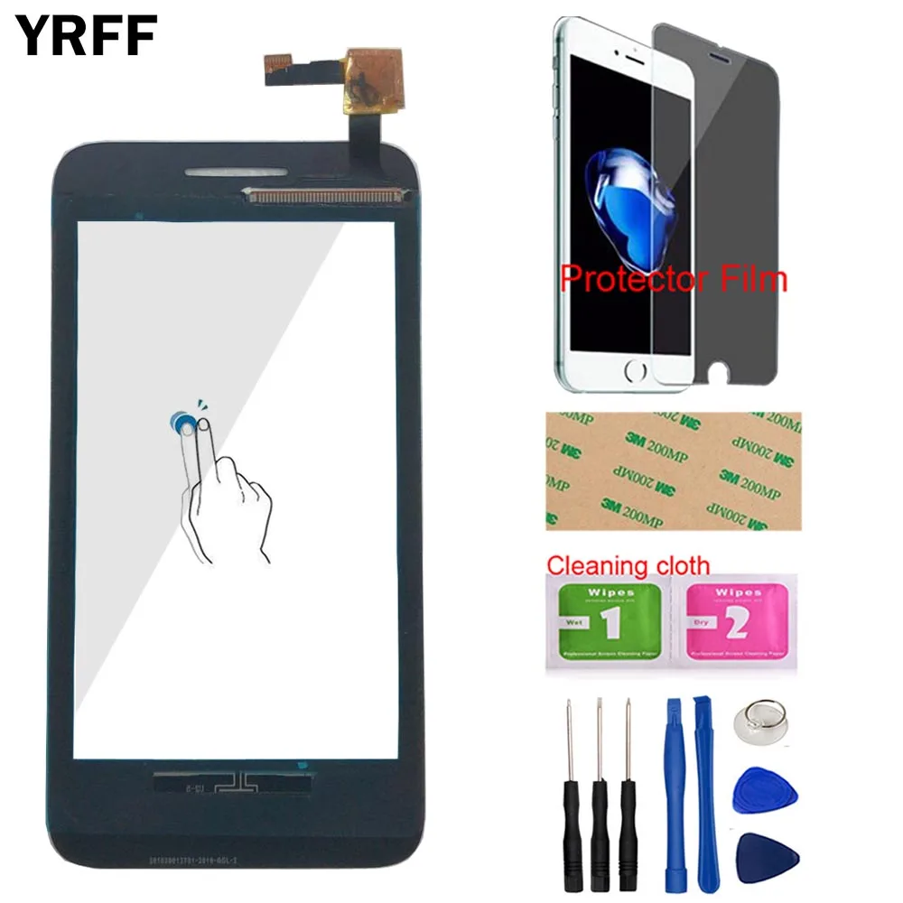 YRFF сенсорный экран для Alcatel one touch U3 4049D 4049 OT4049D OT 4049D 4049 сенсорный экран дигитайзер Сенсорная панель подарок