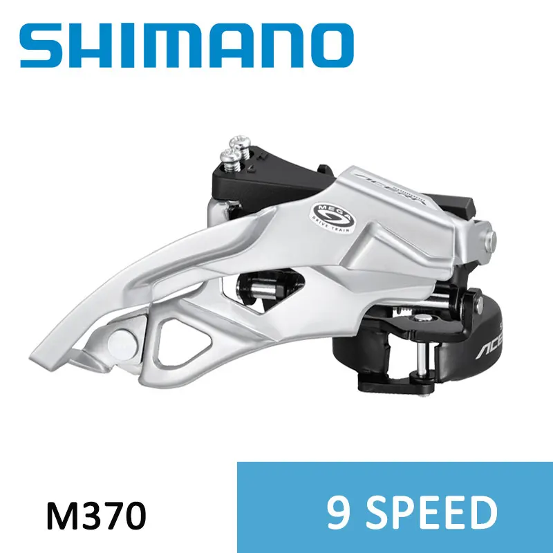SHIMANO FD M370 3x9 Скорость передний переключатель MTB 34 9/31 8 мм зажим велосипедные