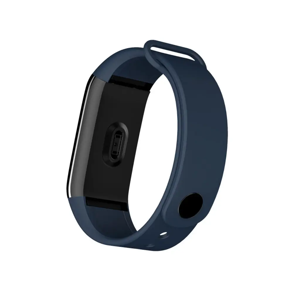 Midnight Blue Мягкий, силиконовый ремешок для Huami Amazfit Cor Замена удобный разноцветный браслет ремешок для часов Huami Amazfit Cor умный Браслет - Цвет: Midnight Blue