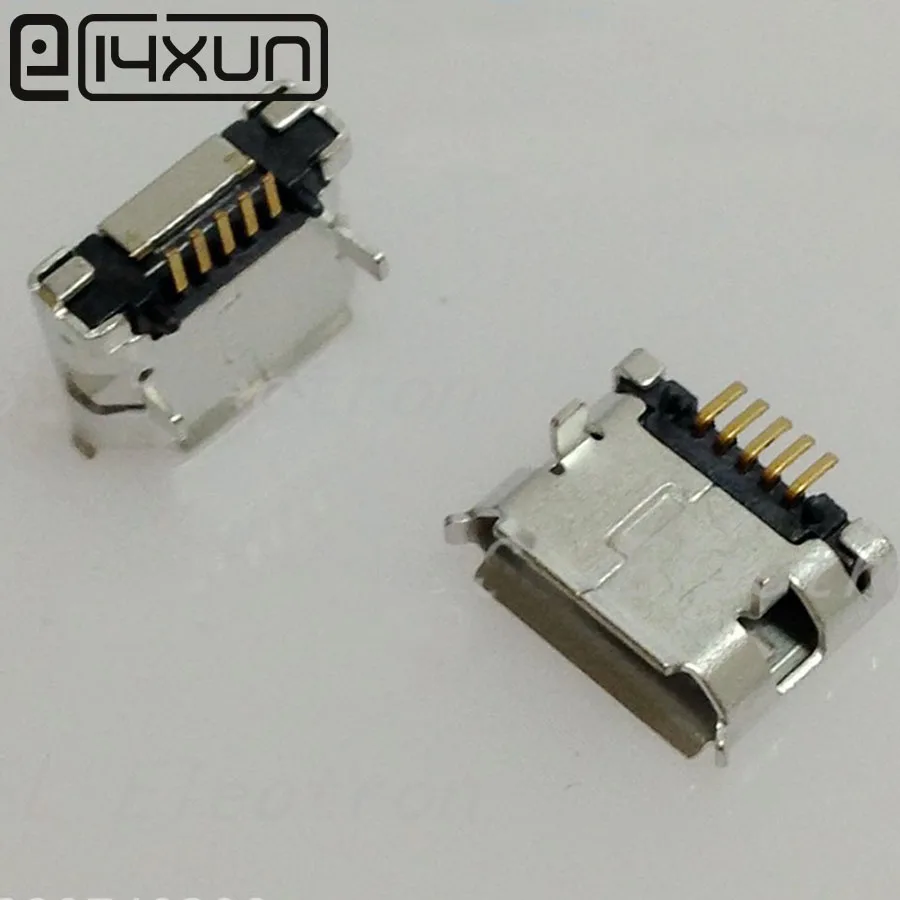 20 шт. Micro USB 5P 5 контактный разъем хвостовой для зарядки|connector obd2|socket performancesocket