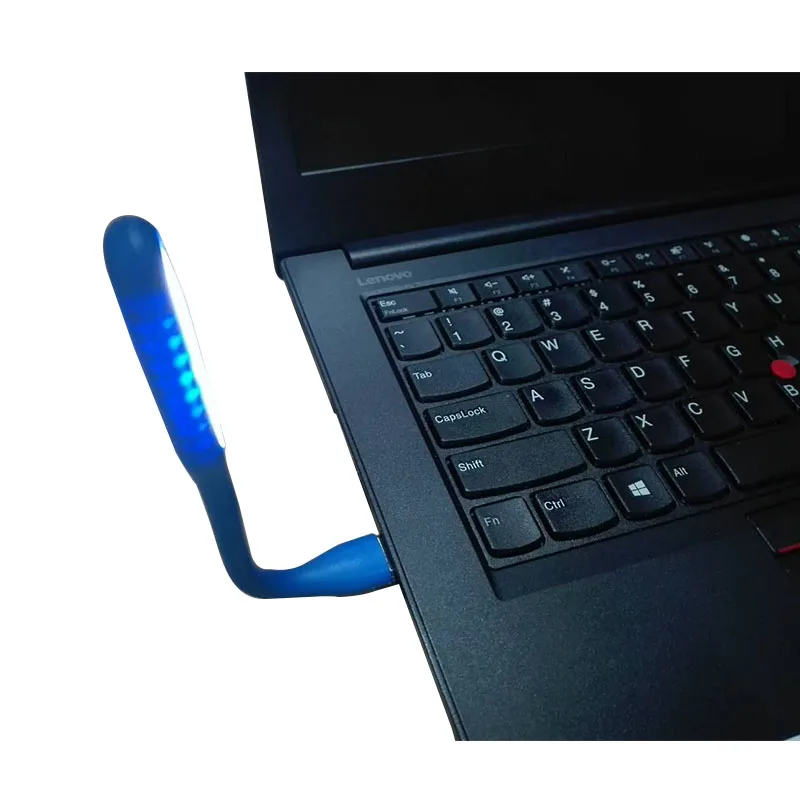 Яркая креативная USB Светодиодная лампа 1 2 Вт синий/зеленый корпус для ноутбука