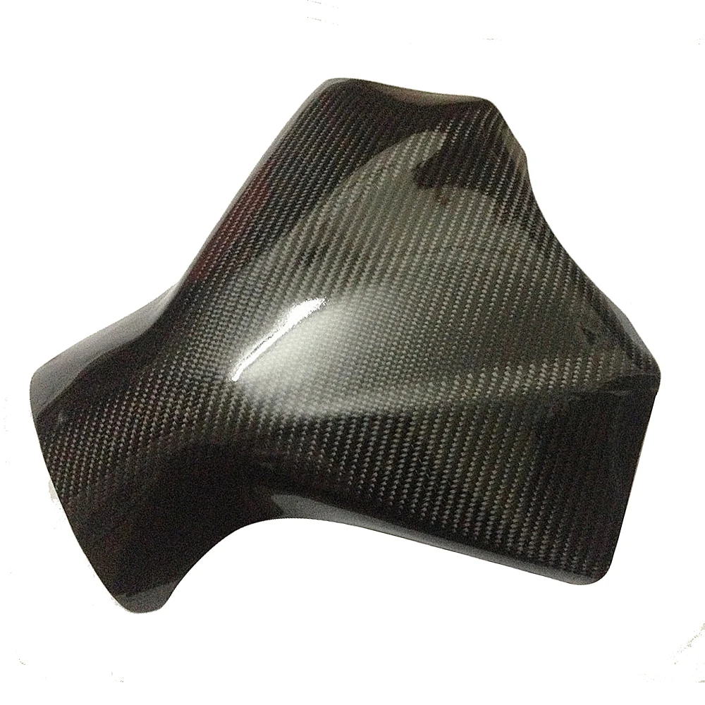 Реальные углеродного волокна мотоцикл 3D топливного бака Pad Protector чехол для KAWASAKI Z1000 2007-2009
