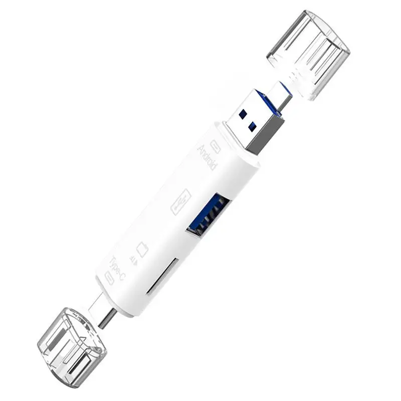 3 в 1 Многофункциональный считыватель карт памяти Micro USB OTG 2 0 TF/SD T Flash TF для Android