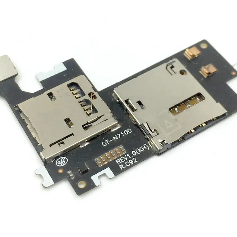 Держатель для sim-карты Samsung Galaxy Note 2 N7100 слот гнезда памяти Micro SD гибкий кабель