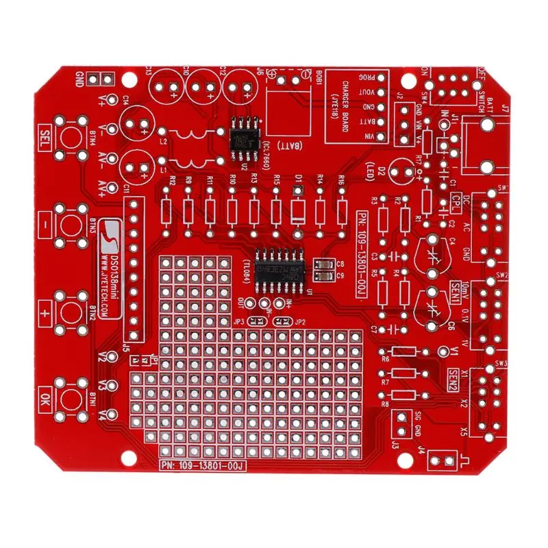 Новый набор цифрового осциллографа DSO138mini для самостоятельного обучения