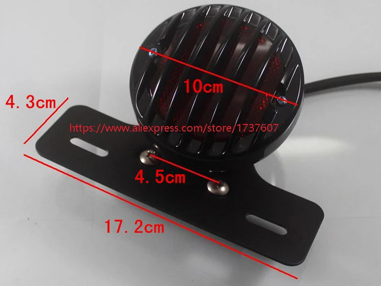 

1 pcs CG125 Motorcycle Rear Tail Brake Light For GN/GG/GS125 Motorcycle Rear Light