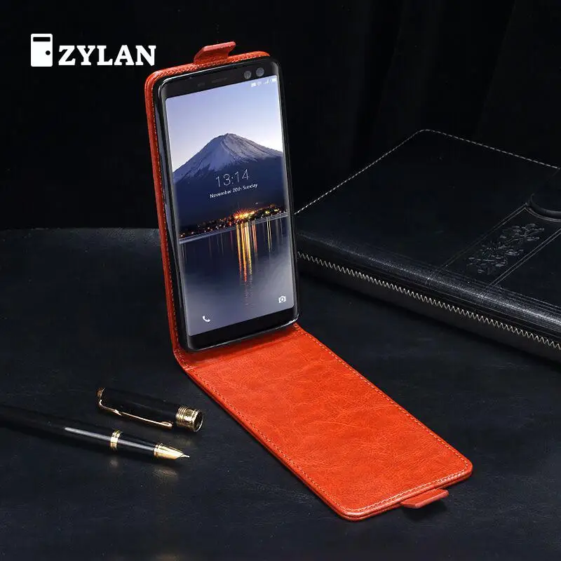 ZYLAN Роскошный Ретро Чехол-книжка для Doogee BL12000 Кожаный Чехол Для Pro 6 дюймов чехлы