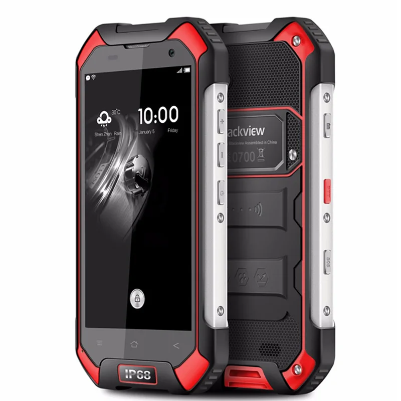 Blackview BV6000 Мобильного Телефона 4 Г Android 6.0 MTK6755 Окта основные 2.0 ГГц 3 ГБ+ 32 ГБ 13MP GPS Глонасс двойной Navi IP68 Водонепроницаемый