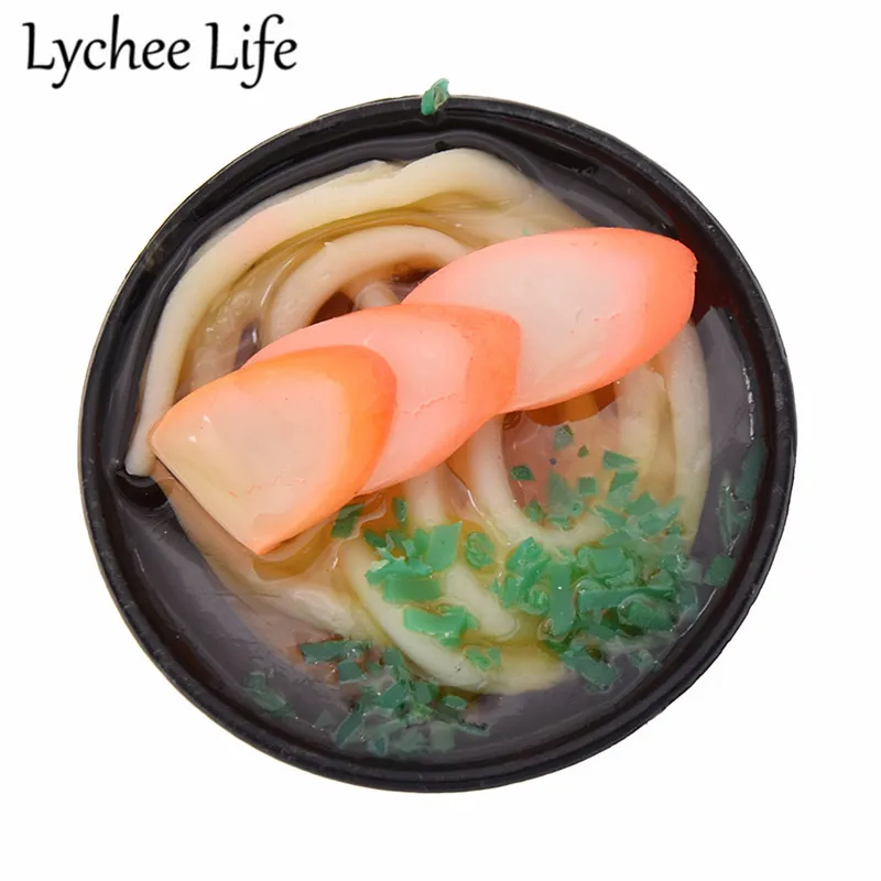 Ramen холодильник для пищи магнитная наклейка Дети как чаша магнит на холодильник в форме Японии стиль кухонное украшение для дома - Цвет: Sausage Scallions