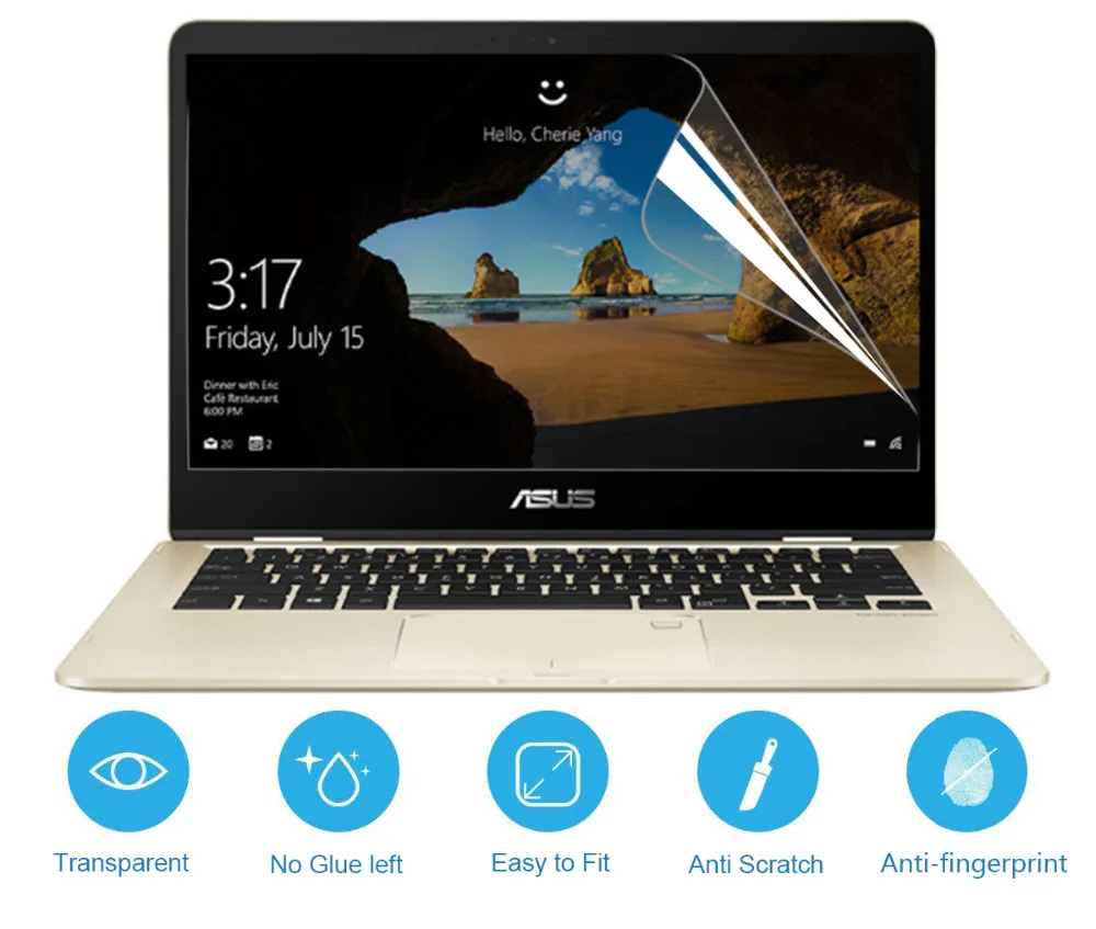 Cartinoe 14 дюймовый чехол для Asus Zenbook Flip Ux461un/ua Защитная пленка фильтра экрана