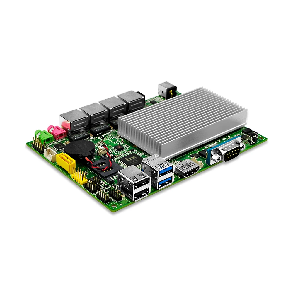 Qotom мини ПК 4 * Ethernet Lan Cor i7 i5 i3 межсетевой экран компьютер без вентилятора сервер